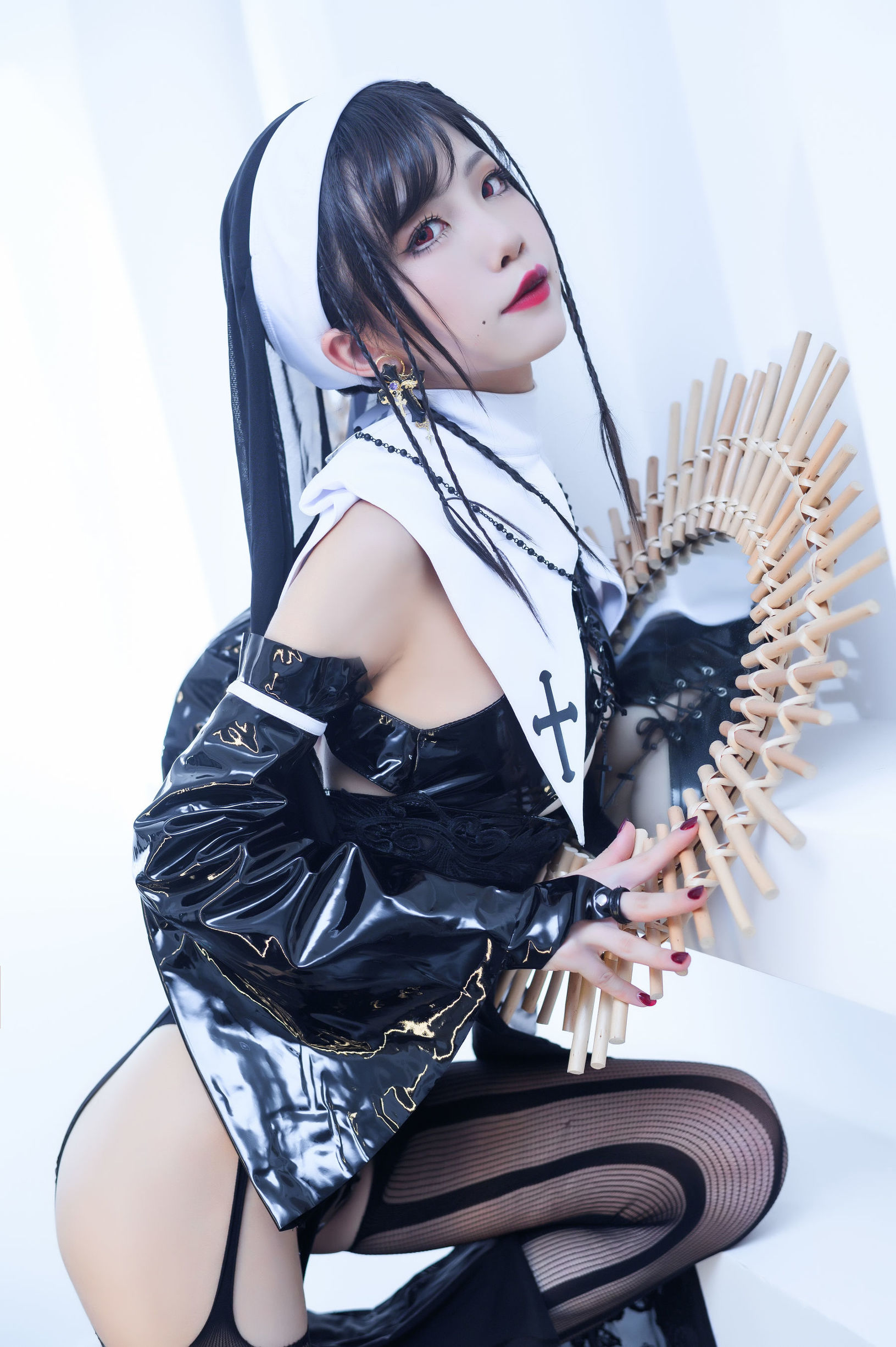 [Cosplay写真]动漫博主水淼aqua修女插图6